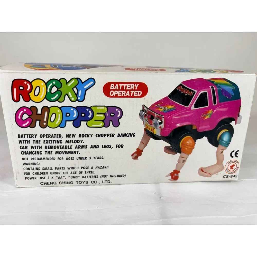 Rocky Chopper Dancing Arms‎ & Legs Car Cheng Ching Toys TESTED & WORKS